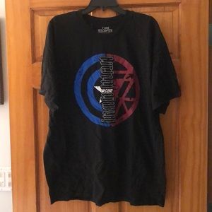 Captain America/Iron Man ambigram shirt